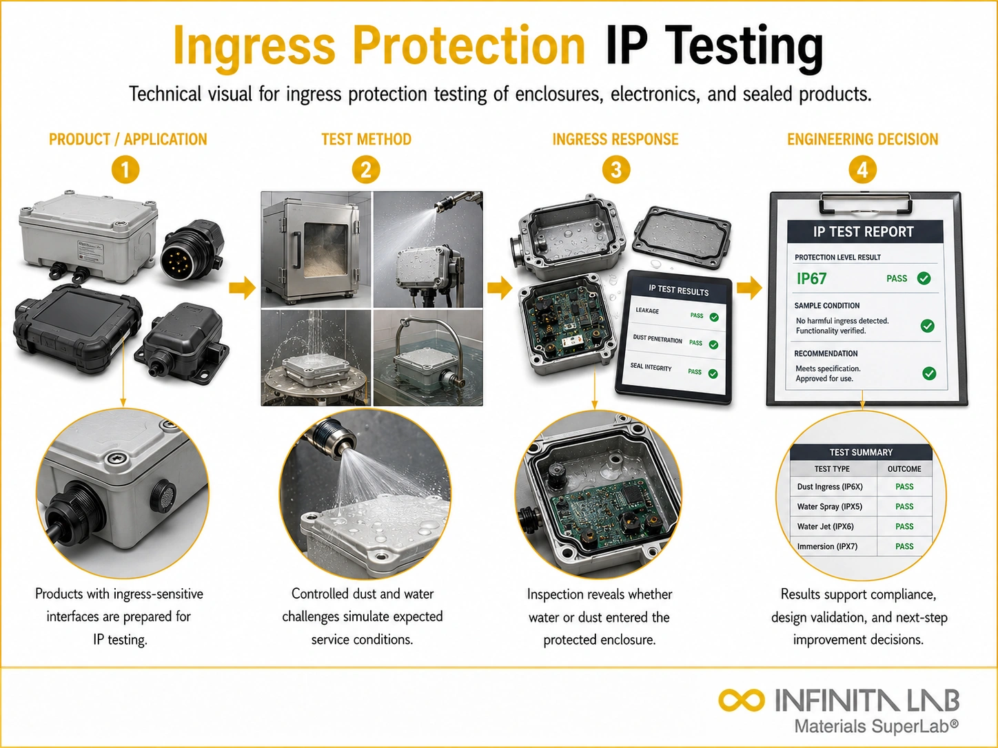 Ingress Protection (IP) Testing