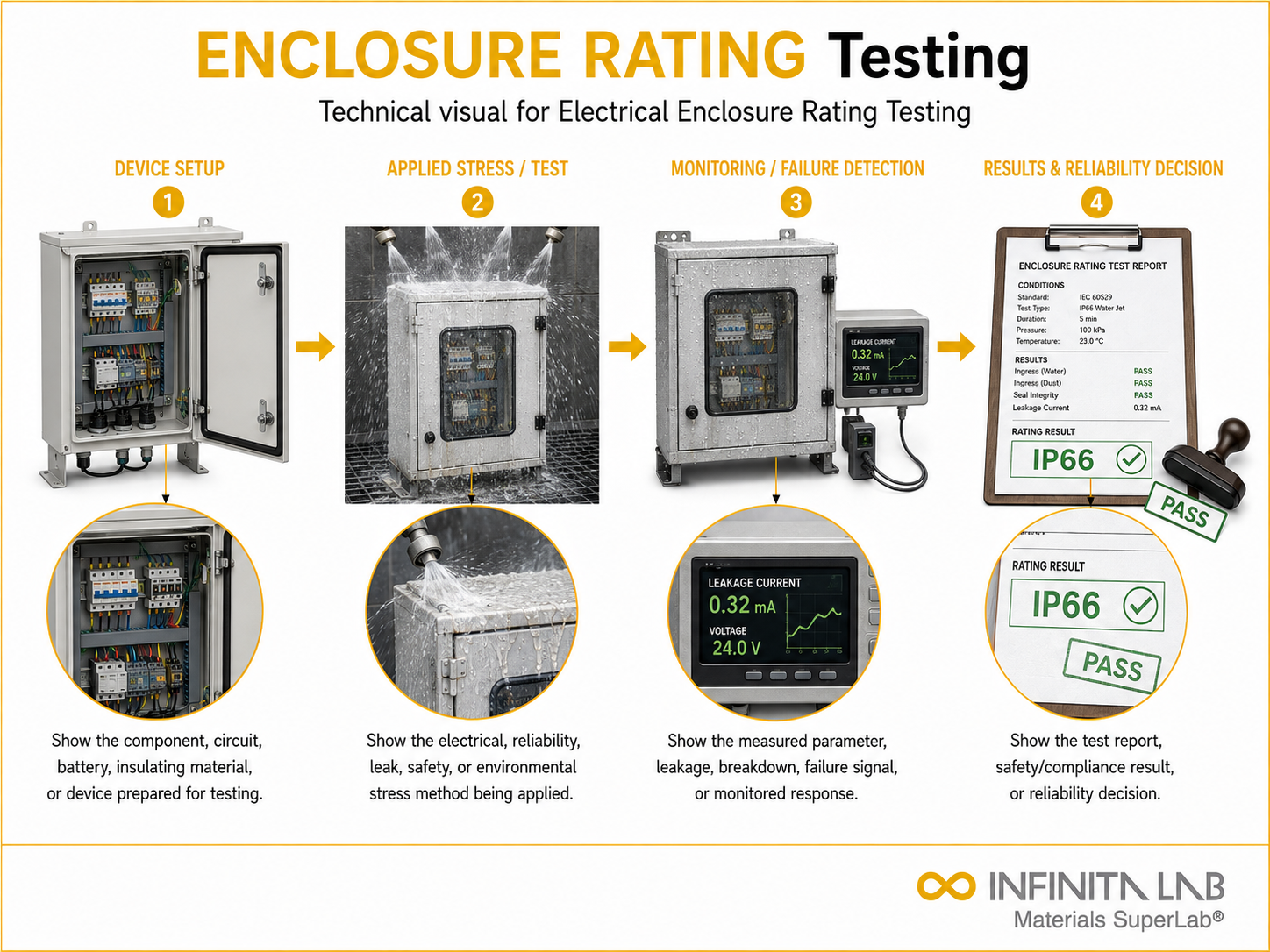 Electrical Enclosure Rating Testing