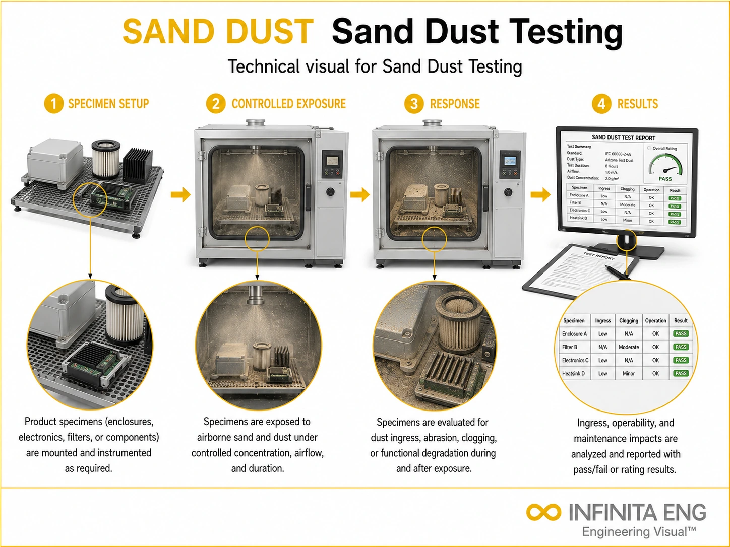 Sand & Dust Testing