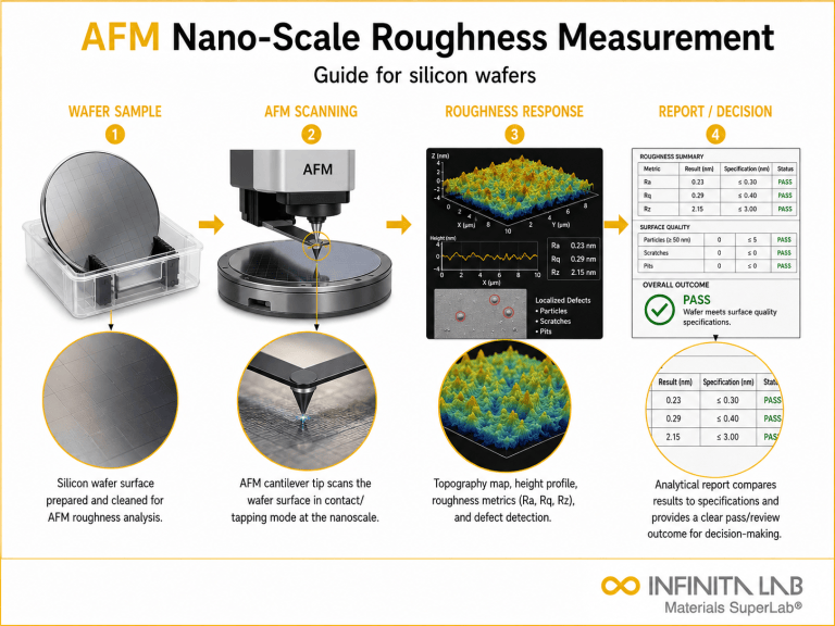 AFM Silicon Wafer Nano Roughness Measurement | Atomic Force Microscopy ...
