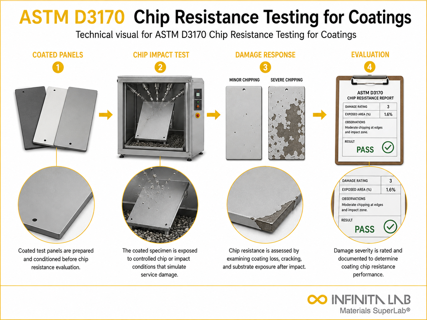 ASTM D3170 Chip Resistance Testing for Coatings