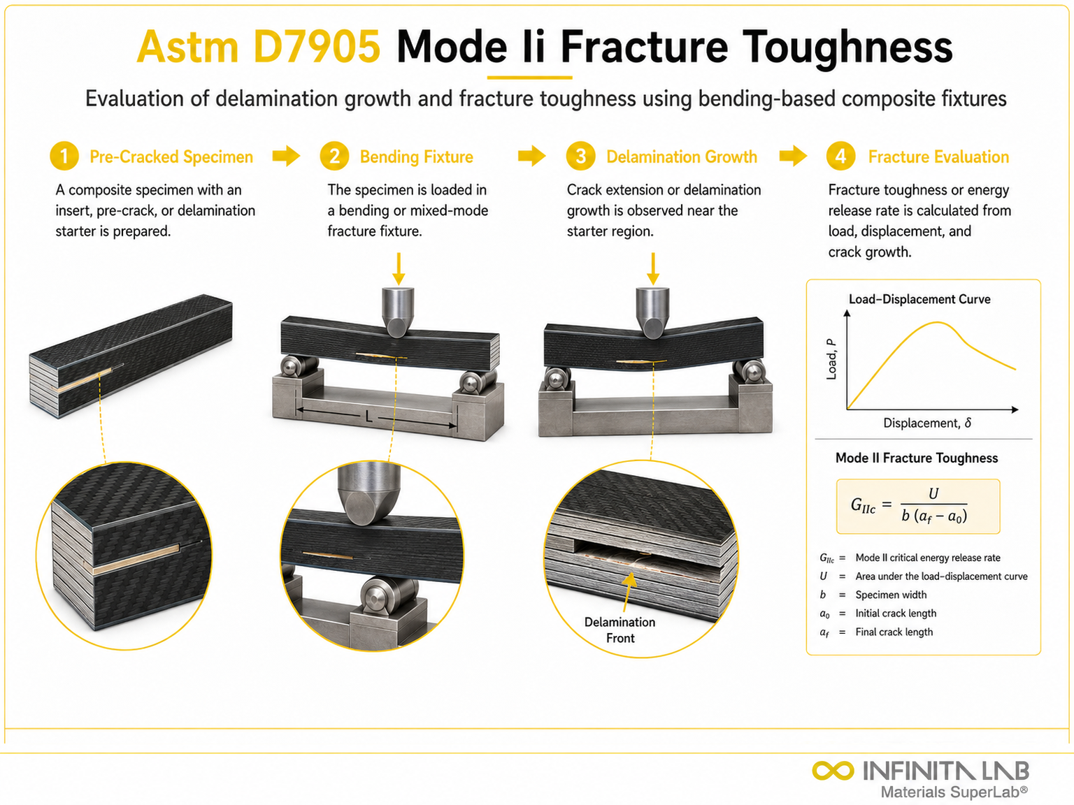 ASTM D7905 Mode II Fracture Toughness