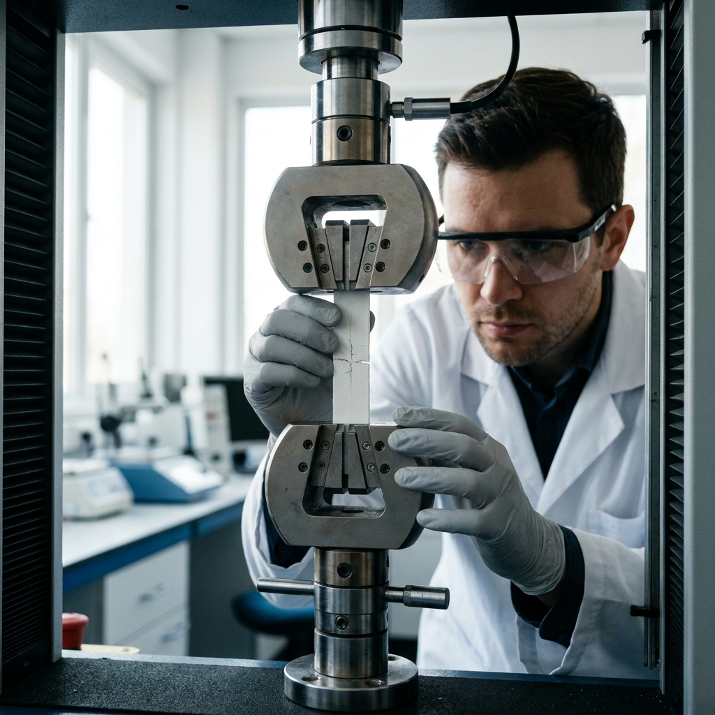 ASTM C1273 Ambient-Temperature Tensile Strength Testing for Monolithic Advanced Ceramics