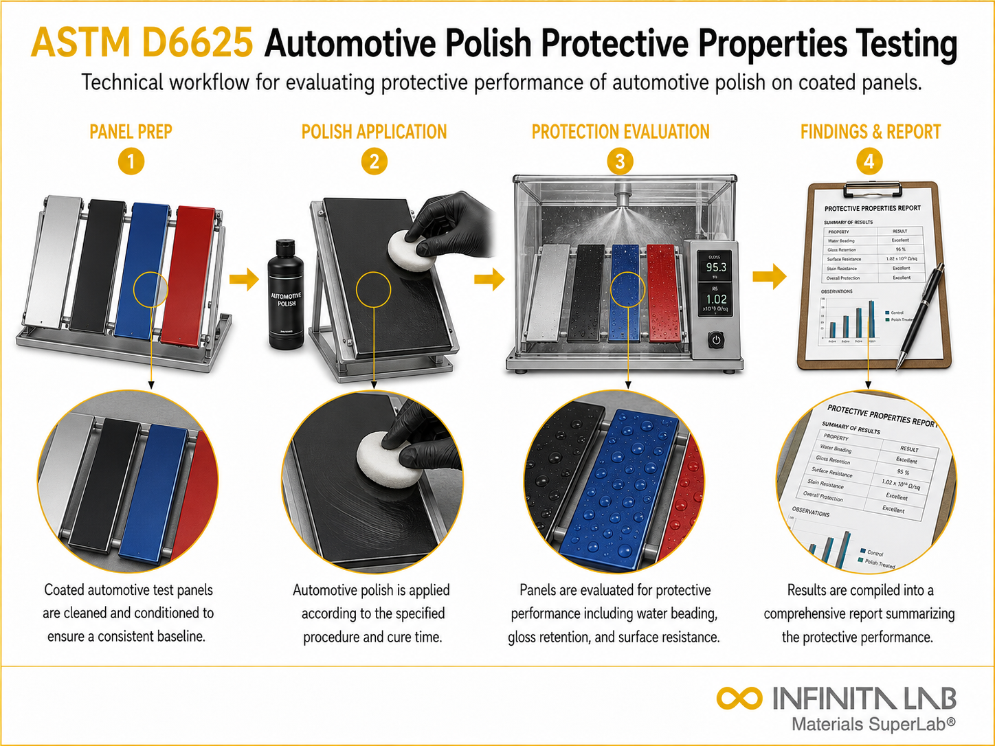 ASTM D6625: Automotive Polish Protective Properties Testing Services