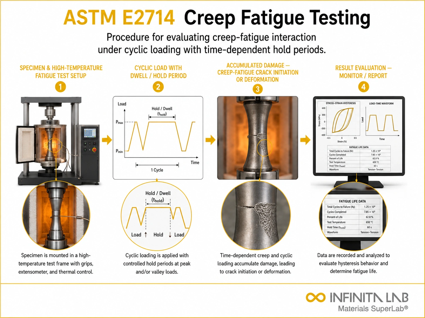 ASTM E2714 Creep-Fatigue Testing