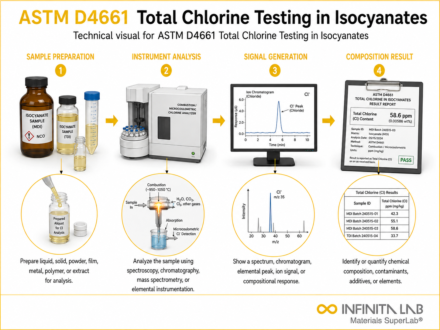 ASTM D4661 Total Chlorine Testing in Isocyanates