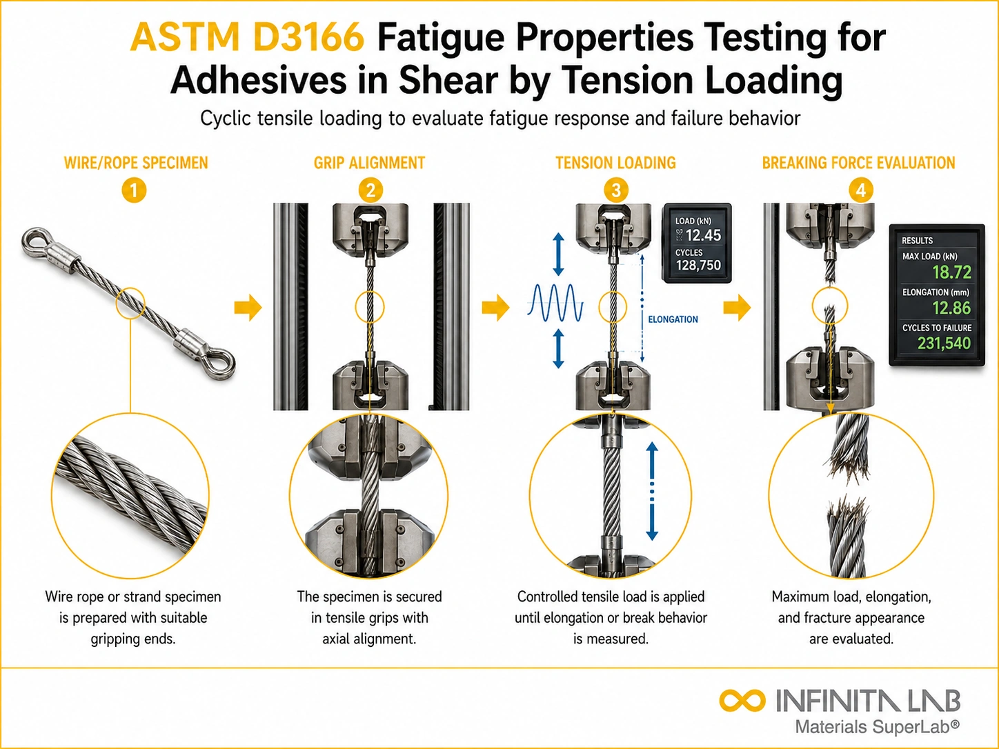 ASTM D3166: Adhesive Shear Fatigue Properties Testing Services