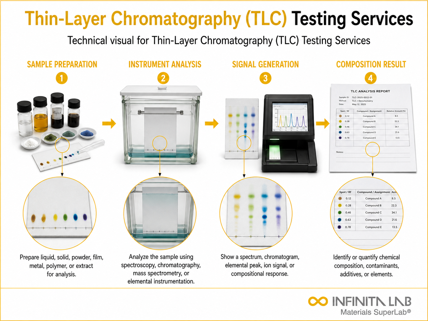 TLC 分割② Thin-Layer Chromatography TLC Testing | Compound Separation