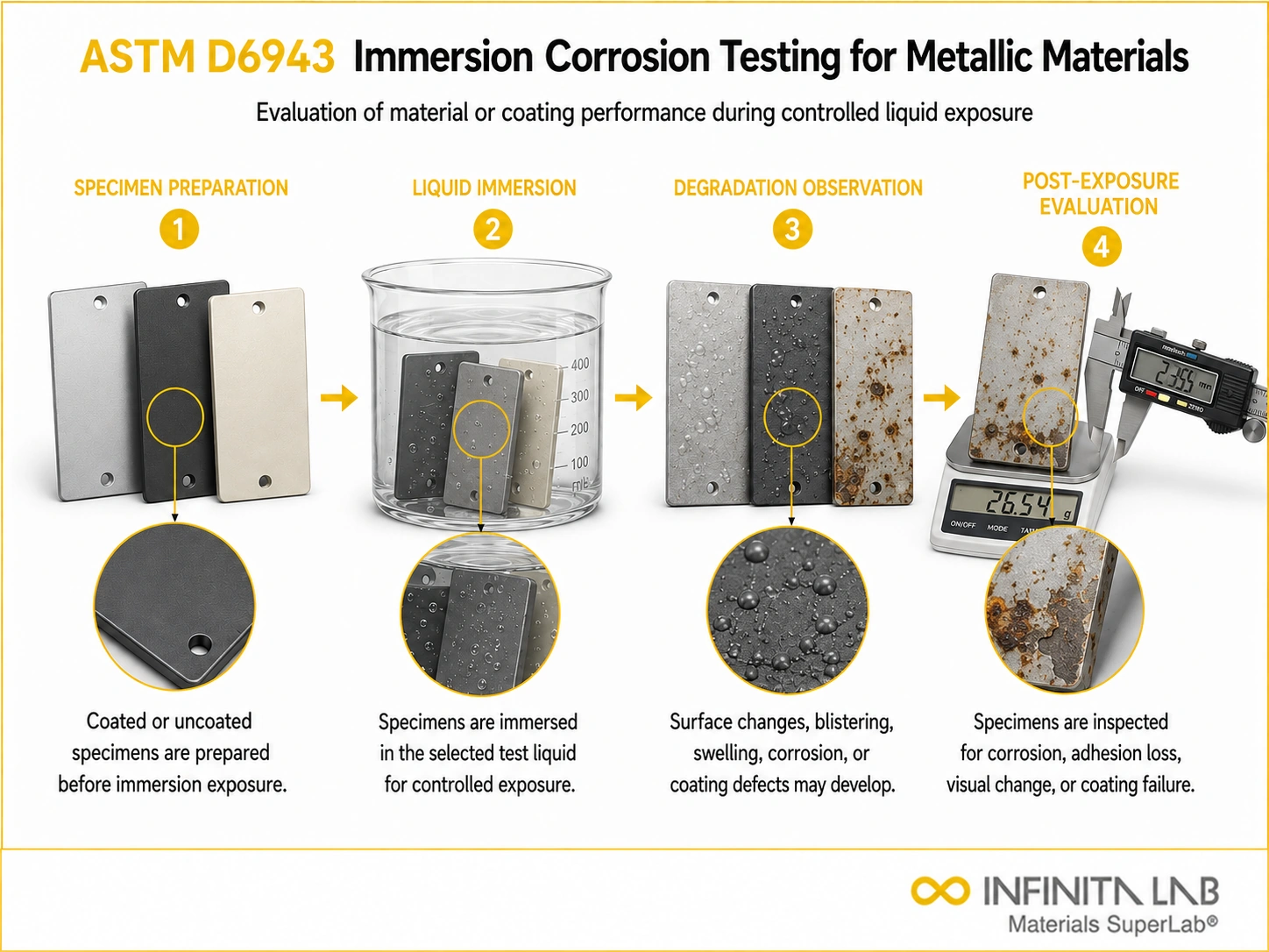 ASTM D6943: Immersion Corrosion Testing Services