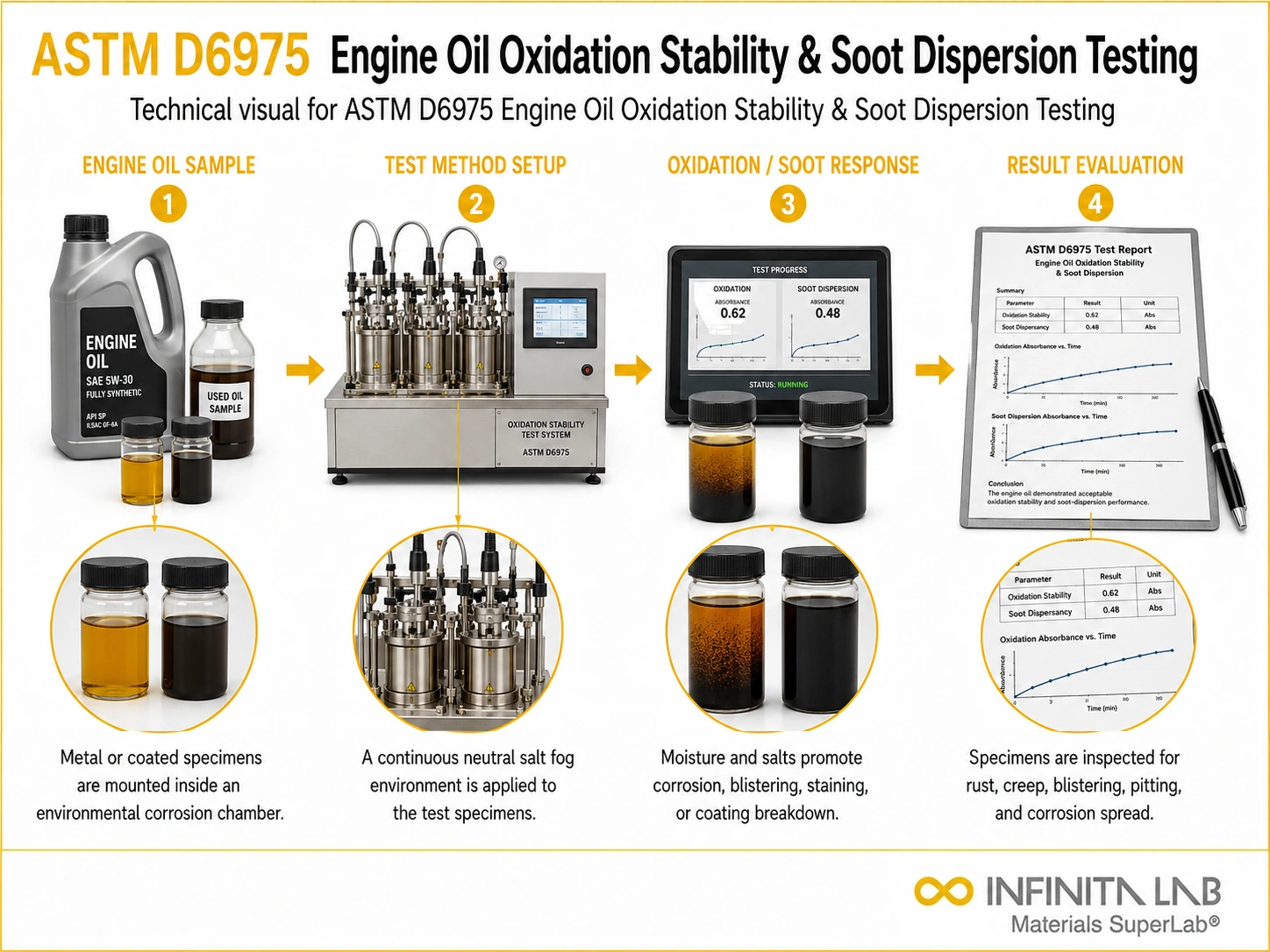 ASTM D6975: Engine Oil Oxidation Soot Testing Services