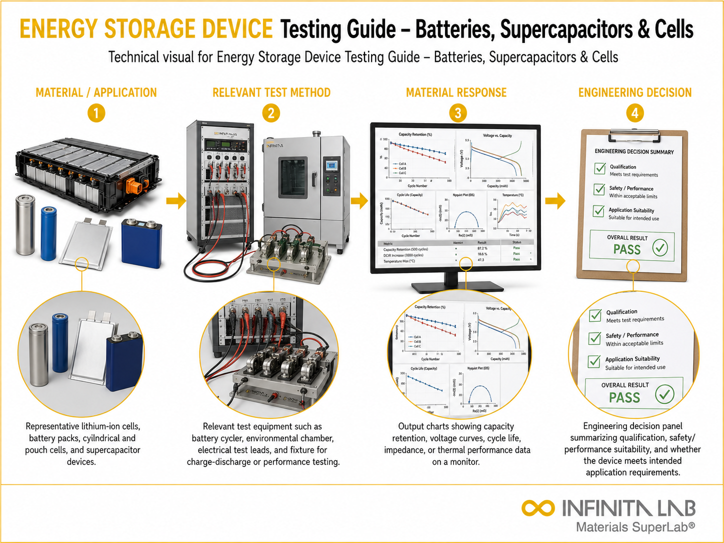 Energy Storage Device Testing Guide – Batteries, Supercapacitors & Cells