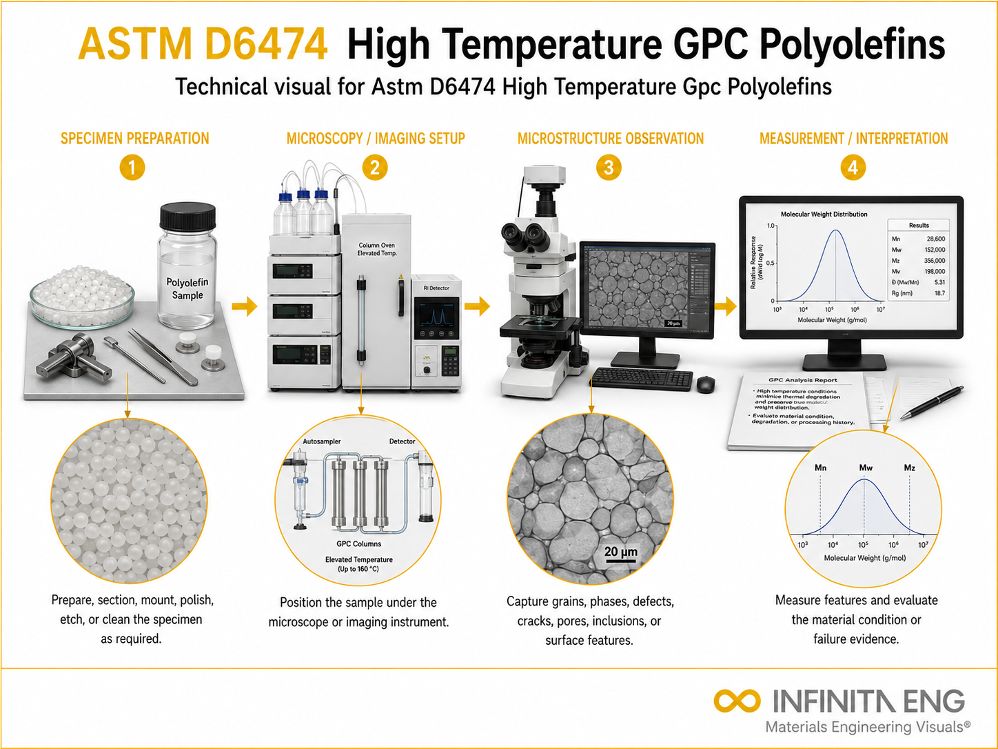 ASTM D6474 High-Temperature GPC of Polyolefins