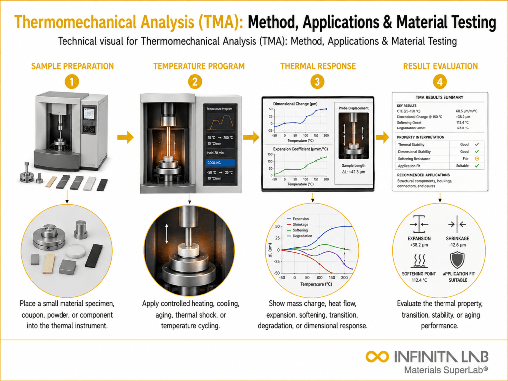 Thermomechanical Analysis (TMA) Testing | ASTM E831 | Infinita Lab