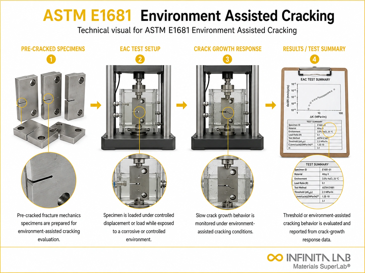 ASTM E1681: Environment Assisted Cracking Testing Services