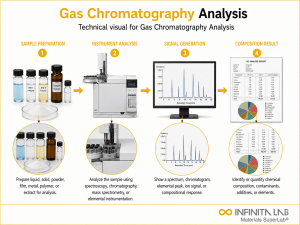 Infinita Engineering Visual showing Gas Chromatography Analysis chromatography / gc / hplc workflow for gas chromatography analysis.