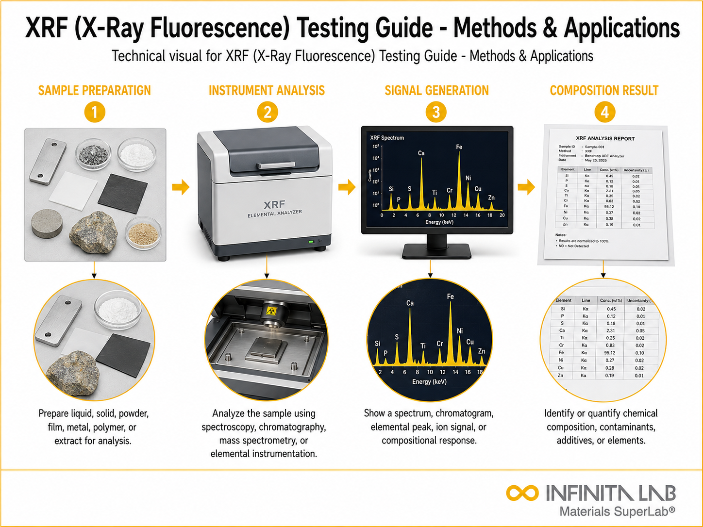 XRF (X-Ray Fluorescence) Testing Guide – Methods & Applications