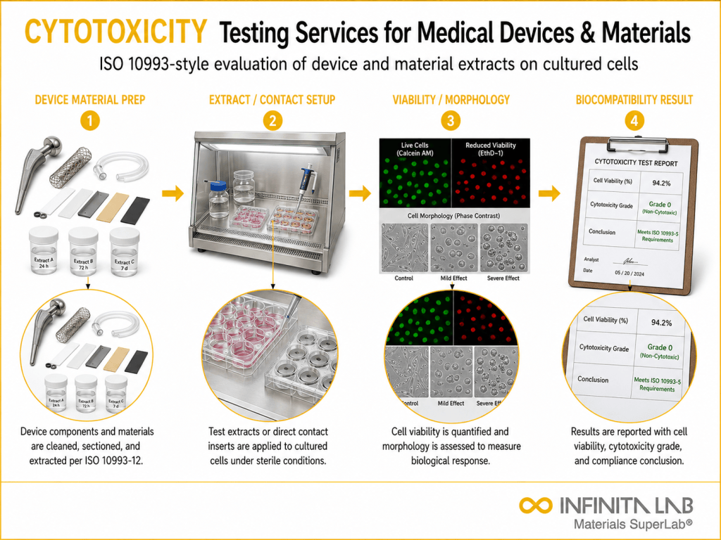 Tissue Testing Device Cytotoxicity Testing Services | ISO 10993-5 Medical Device ...