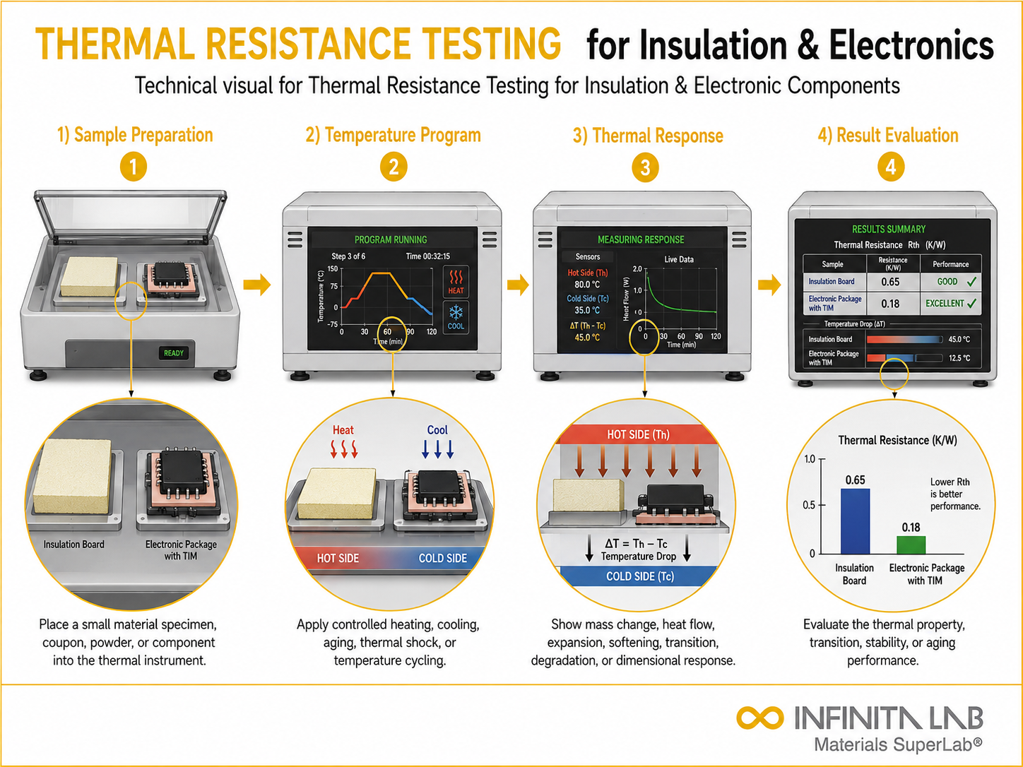 Thermal Resistance Testing for Insulation & Electronic Components