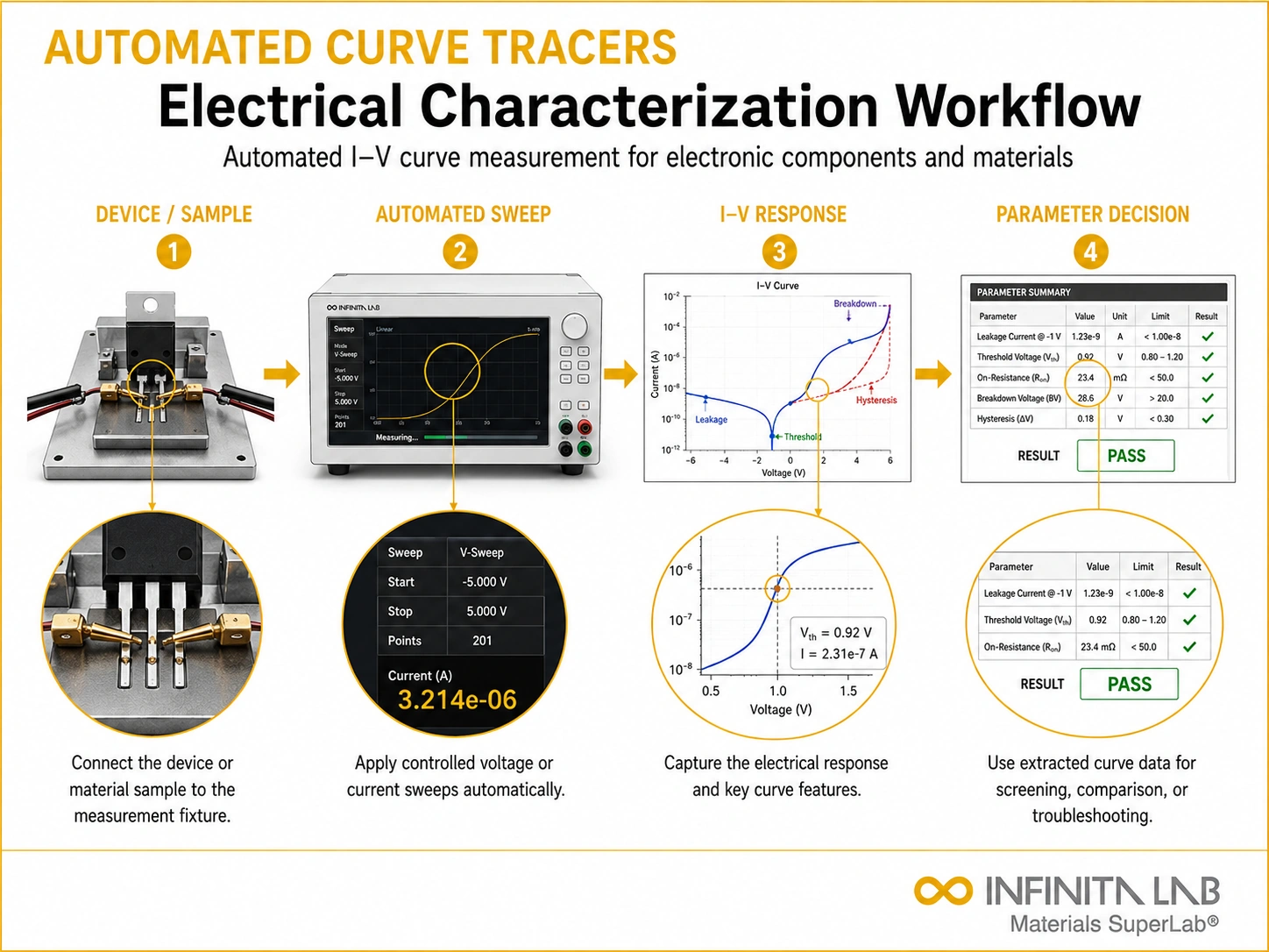 Infinita Engineering Visual showing Automated Curve Tracers general technical visual / needs light review workflow for automated curve tracers.