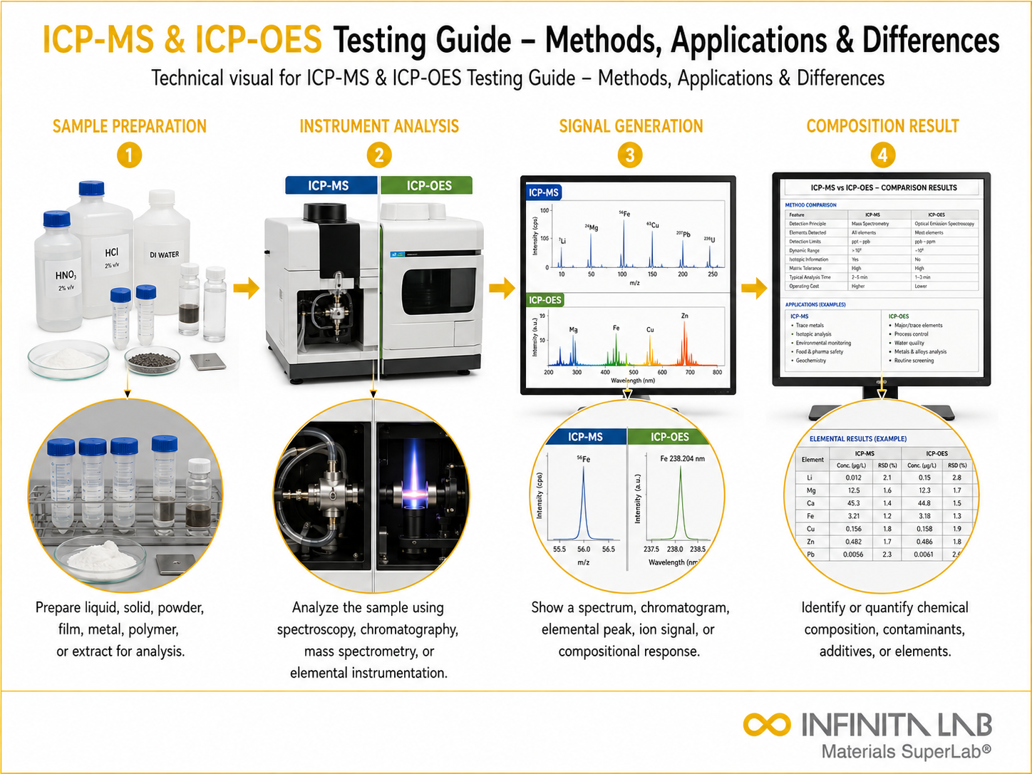 ICP-MS & ICP-OES Testing Guide – Methods, Applications & Differences