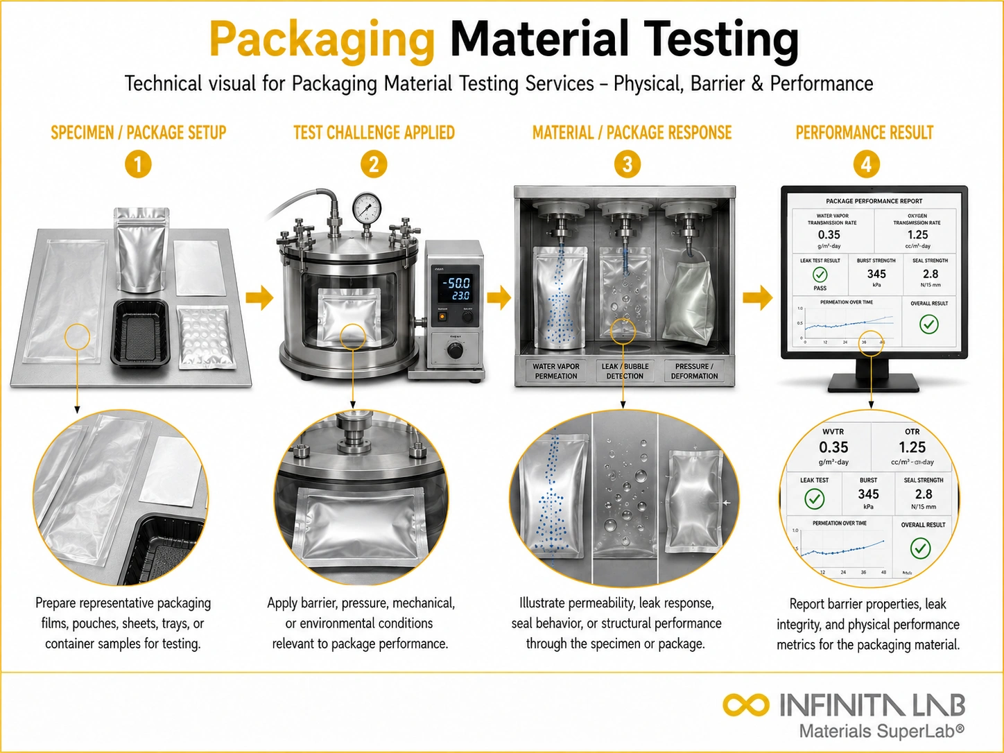 Packaging Material Testing Services – Physical, Barrier & Performance