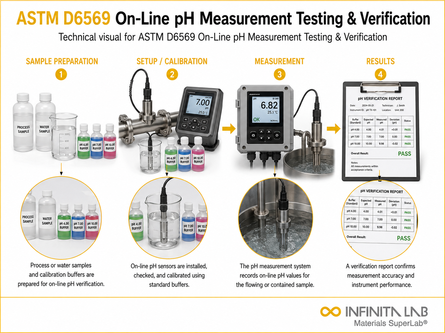 ASTM D6569 On-Line pH Measurement Testing & Verification