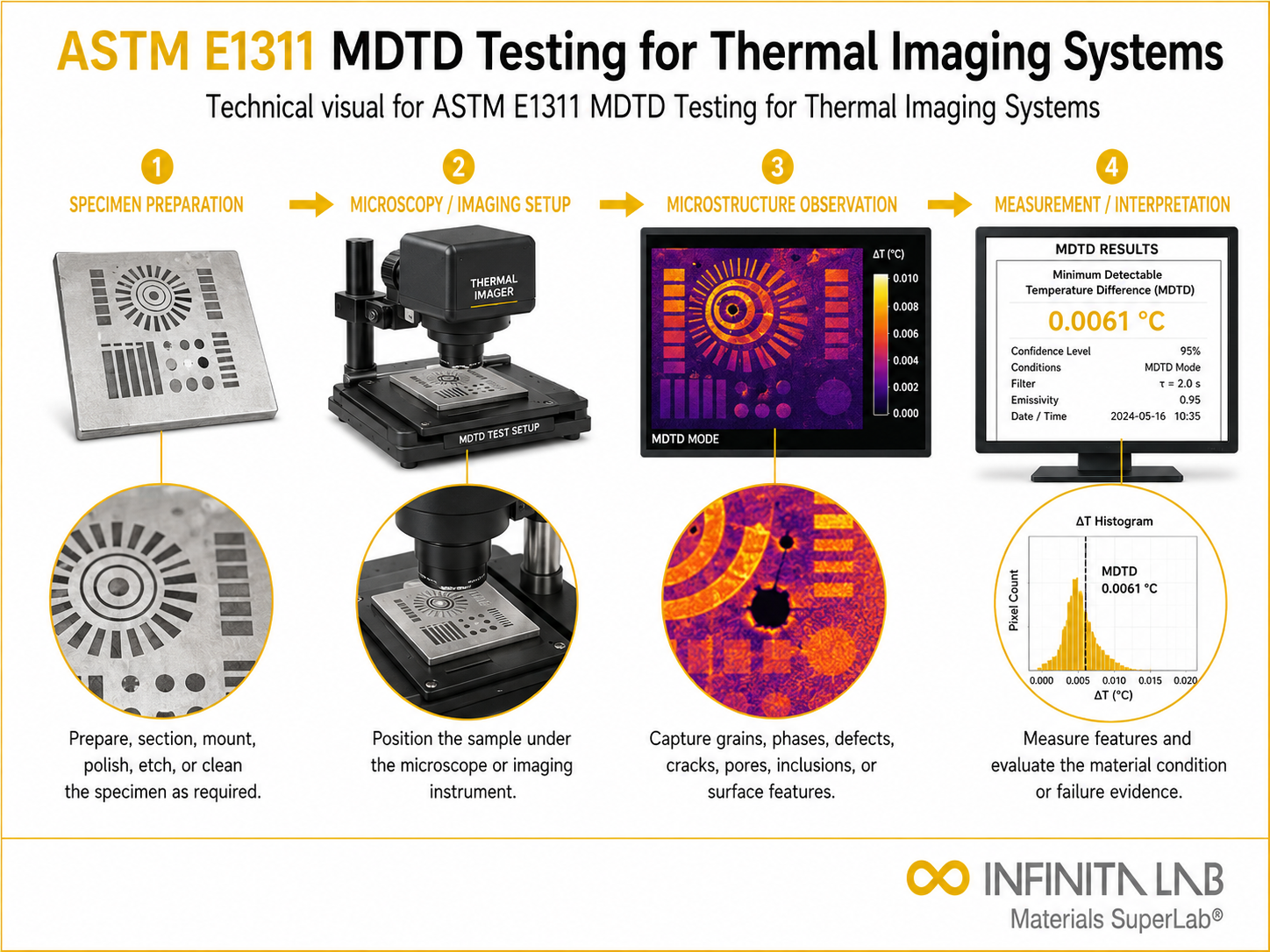 ASTM E1311: Thermal Imaging MDTD Testing Services