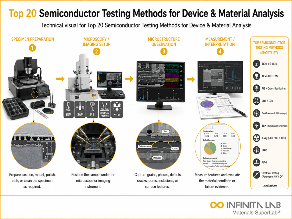 Top 20 Semiconductor Testing Methods | IC Wafer Failure Analysis ...
