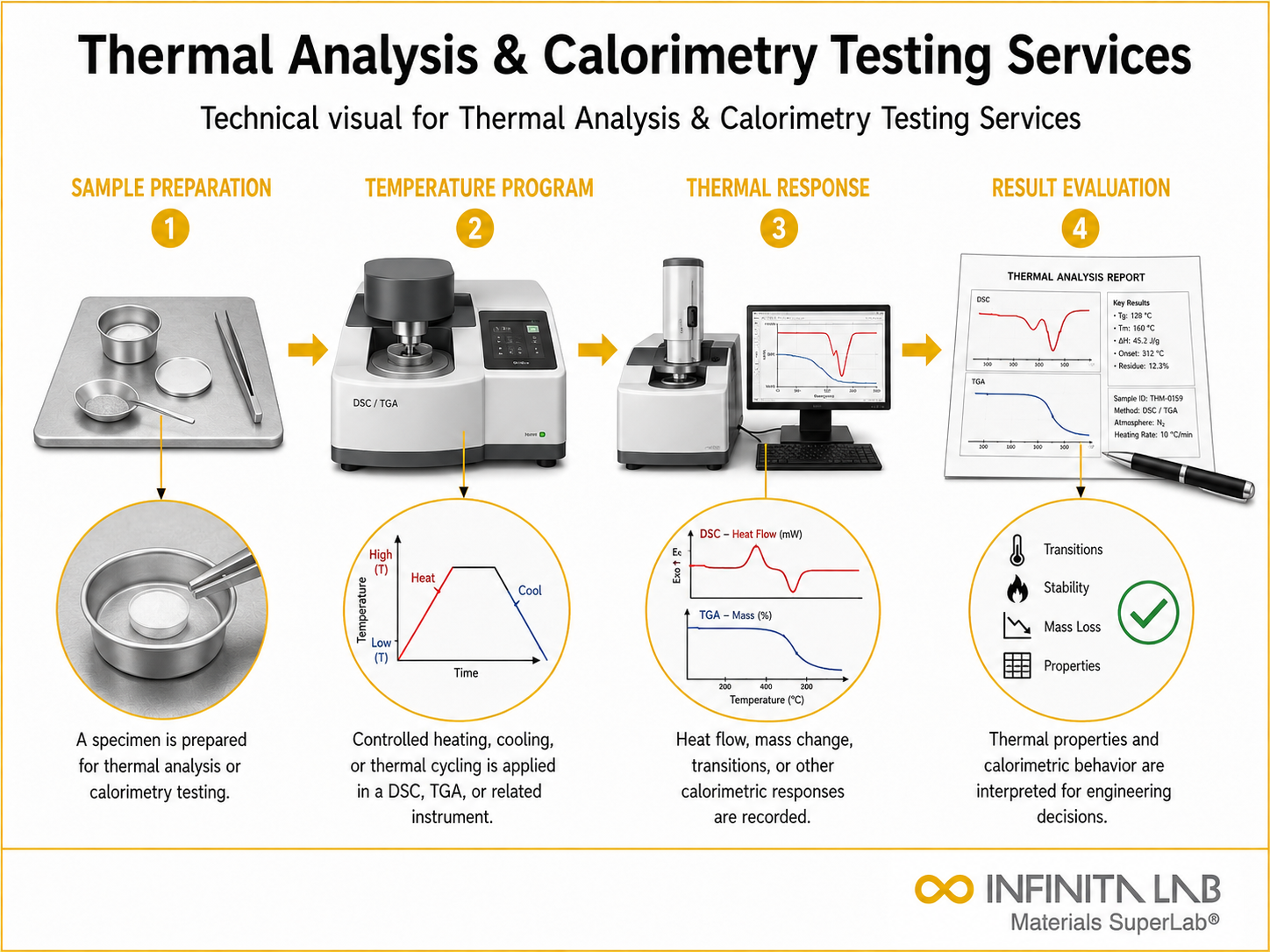 Thermal Analysis & Calorimetry Testing Services