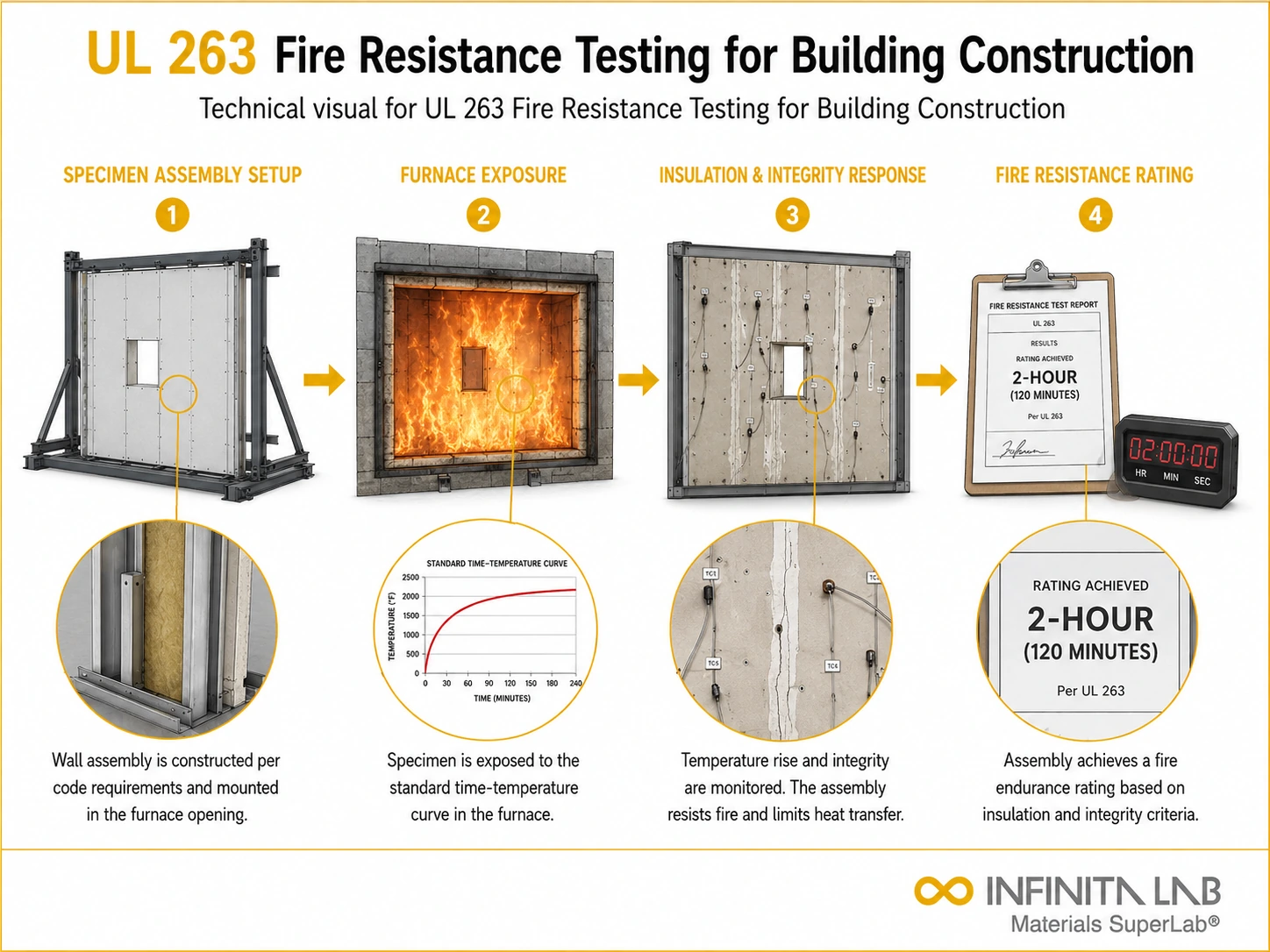 UL 263 Fire Resistance Testing for Building Construction
