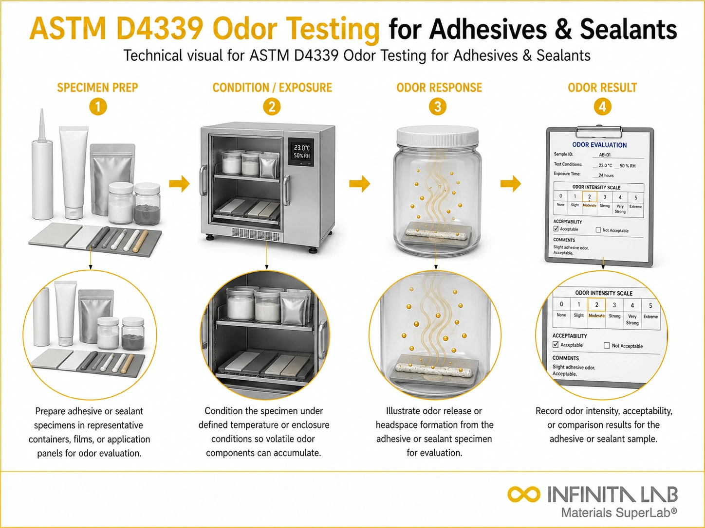 ASTM D4339 Determination of the Odour of Adhesives
