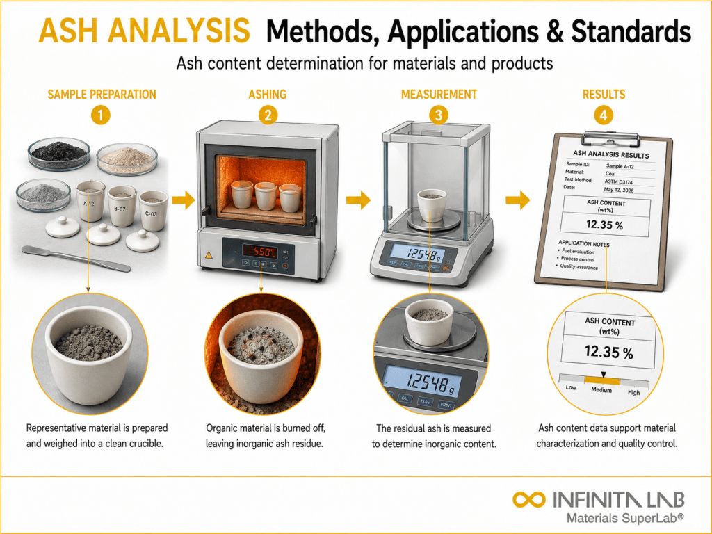 Ash Analysis Testing Guide | Methods, Standards & Industrial Uses