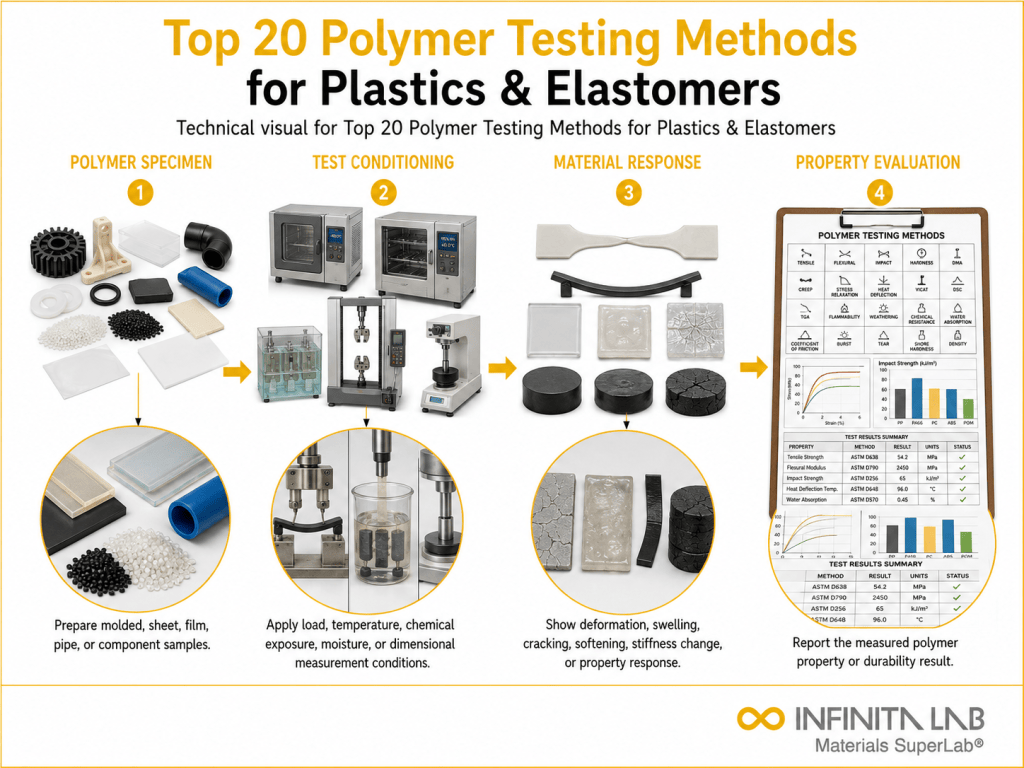 Top 20 Polymer Testing Methods | Tensile Thermal Flammability ...