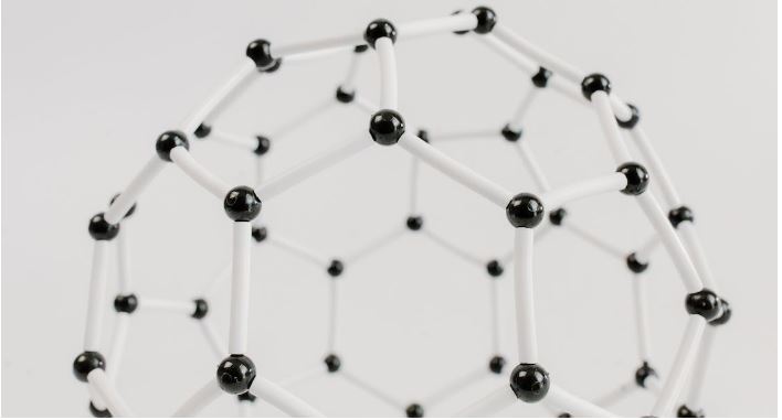 Microscopic view of advanced ceramic grain structure