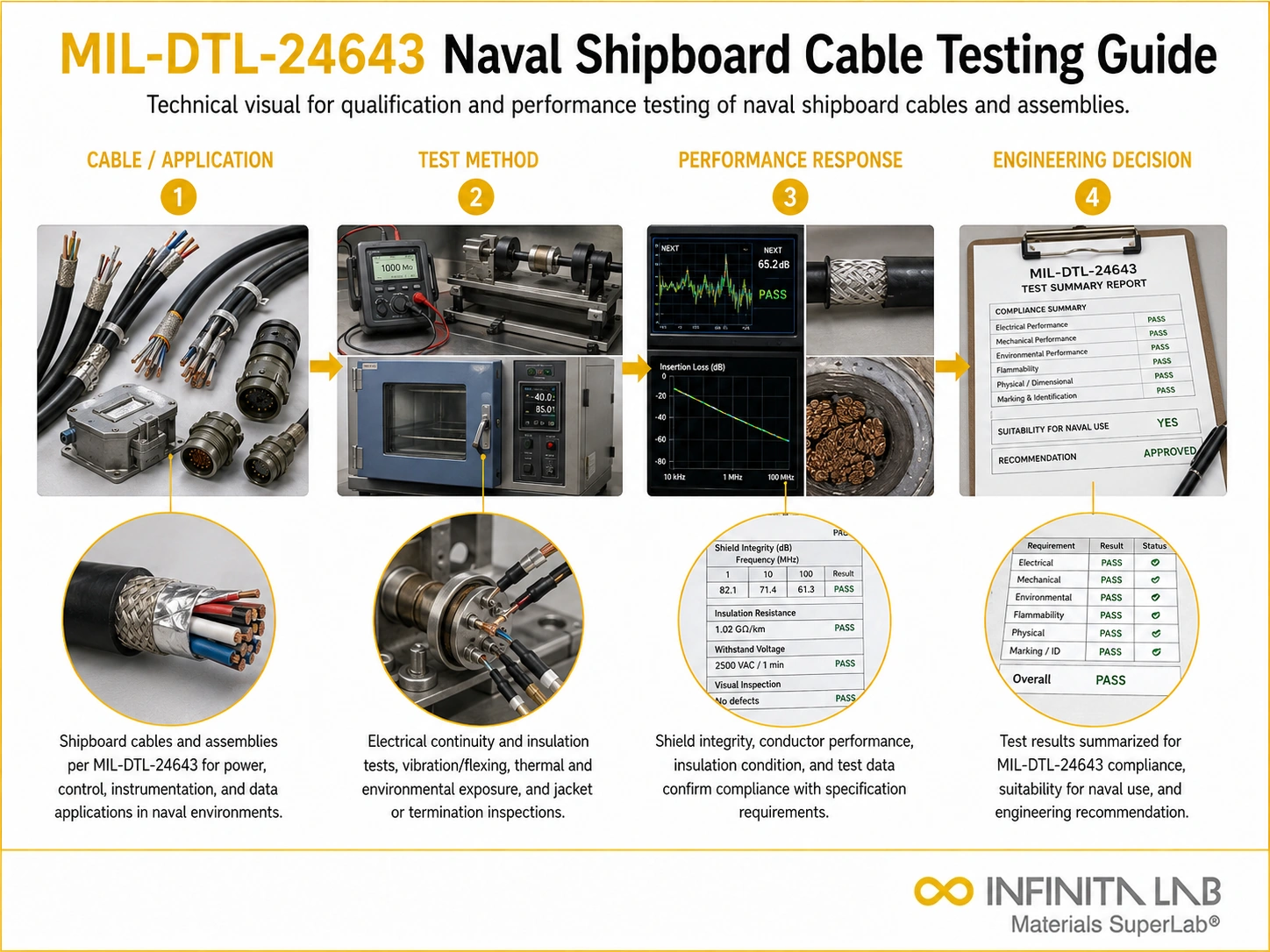 MIL-DTL-24643 Naval Shipboard Cable Testing Guide
