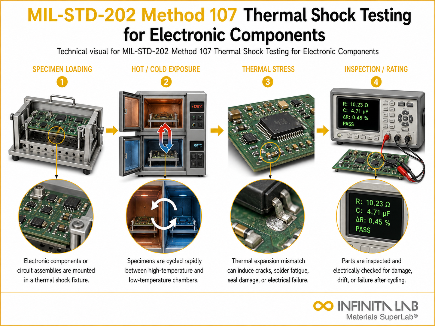 MIL-STD-810 Method 503 Thermal Shock Testing Services
