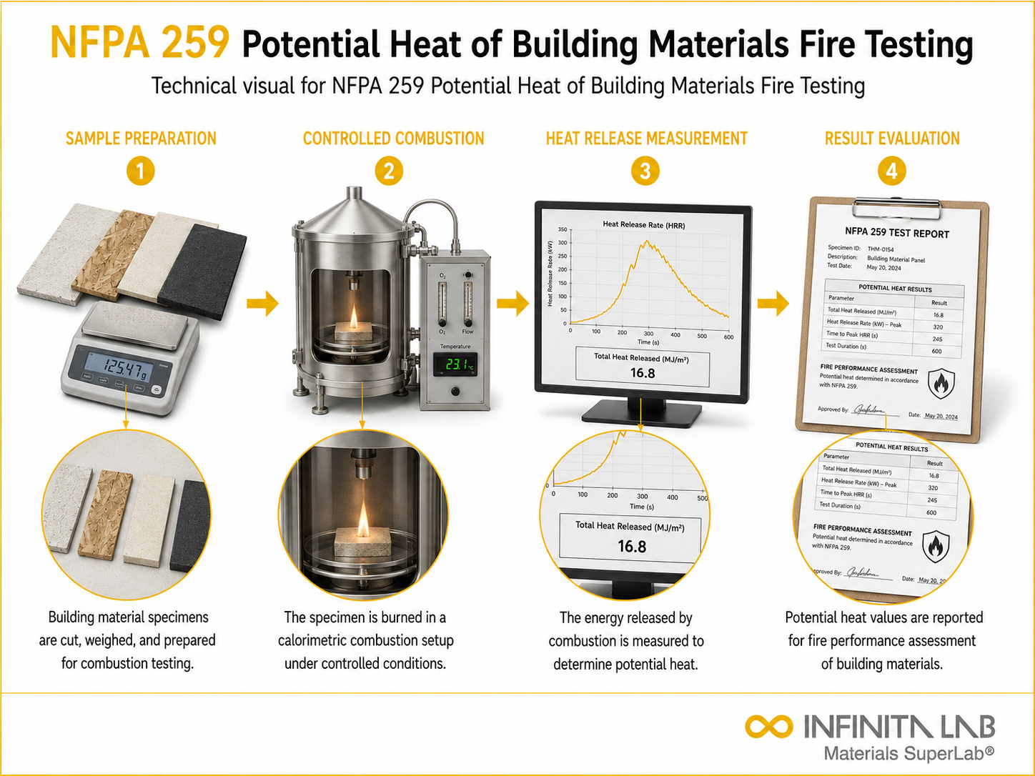 NFPA 259: Potential Heat Fire Testing Services
