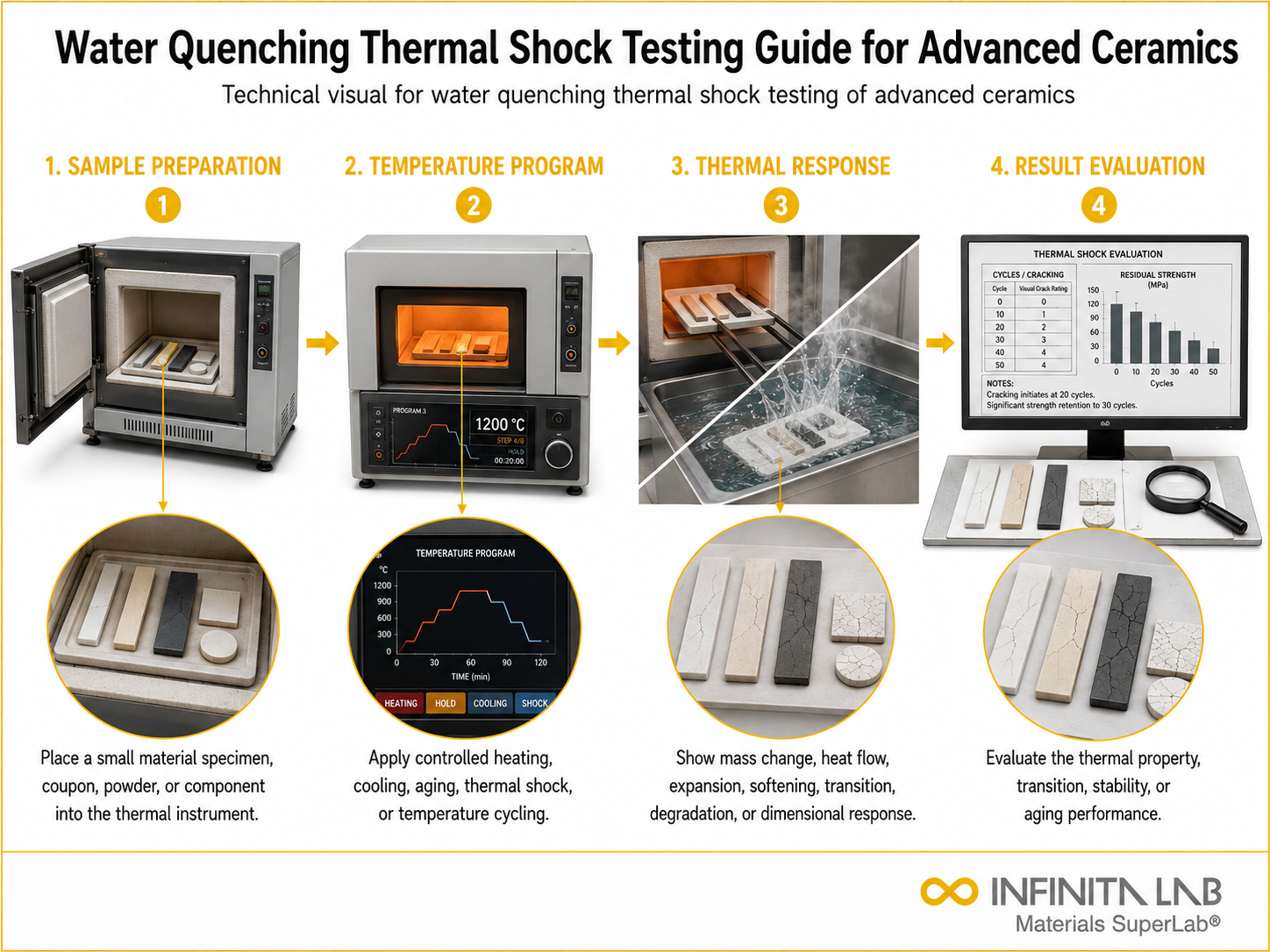 Water Quenching Thermal Shock Testing Guide for Advanced Ceramics