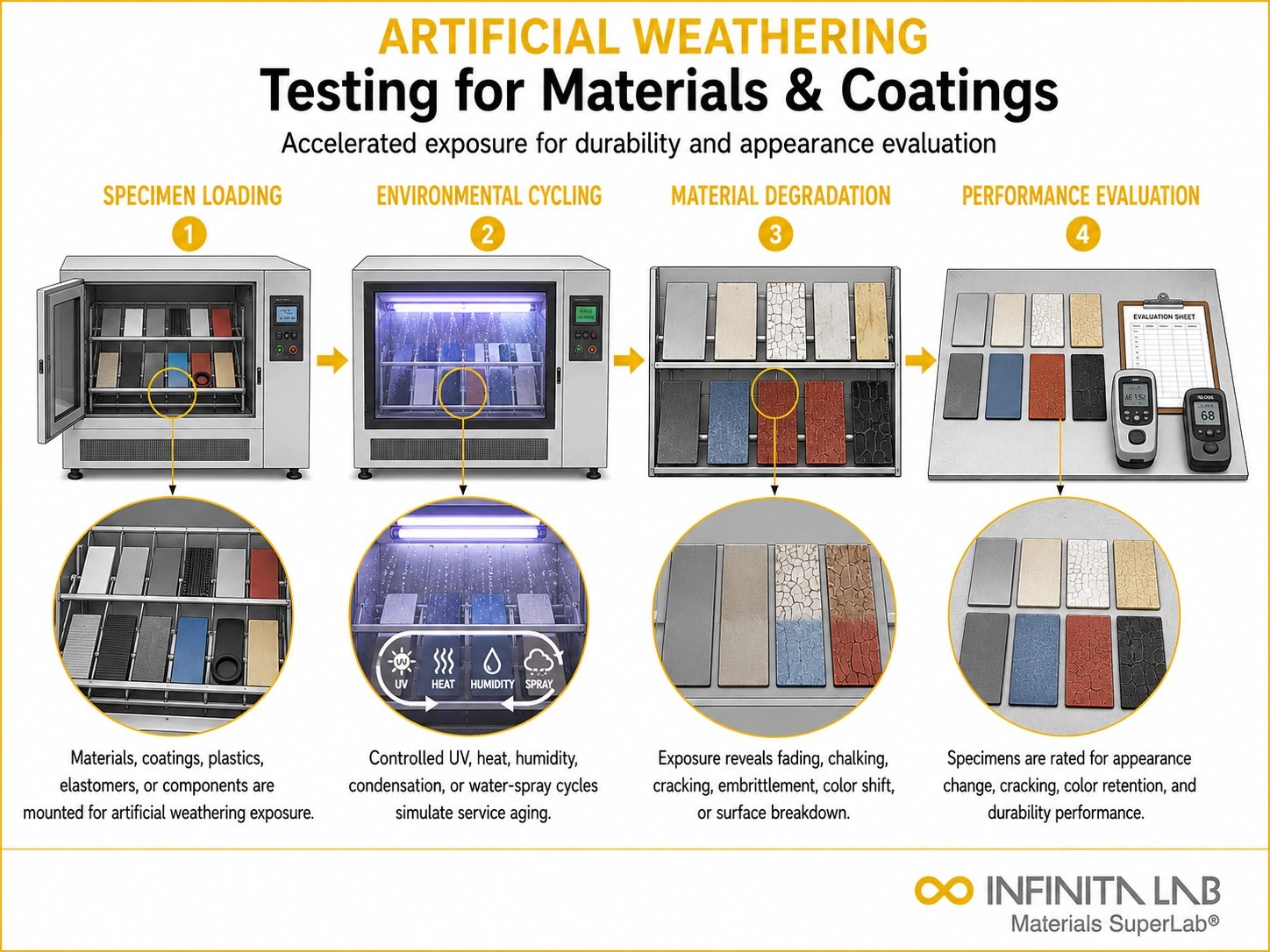 Artificial Weathering Testing | QUV Xenon Arc UV & Condensation ...