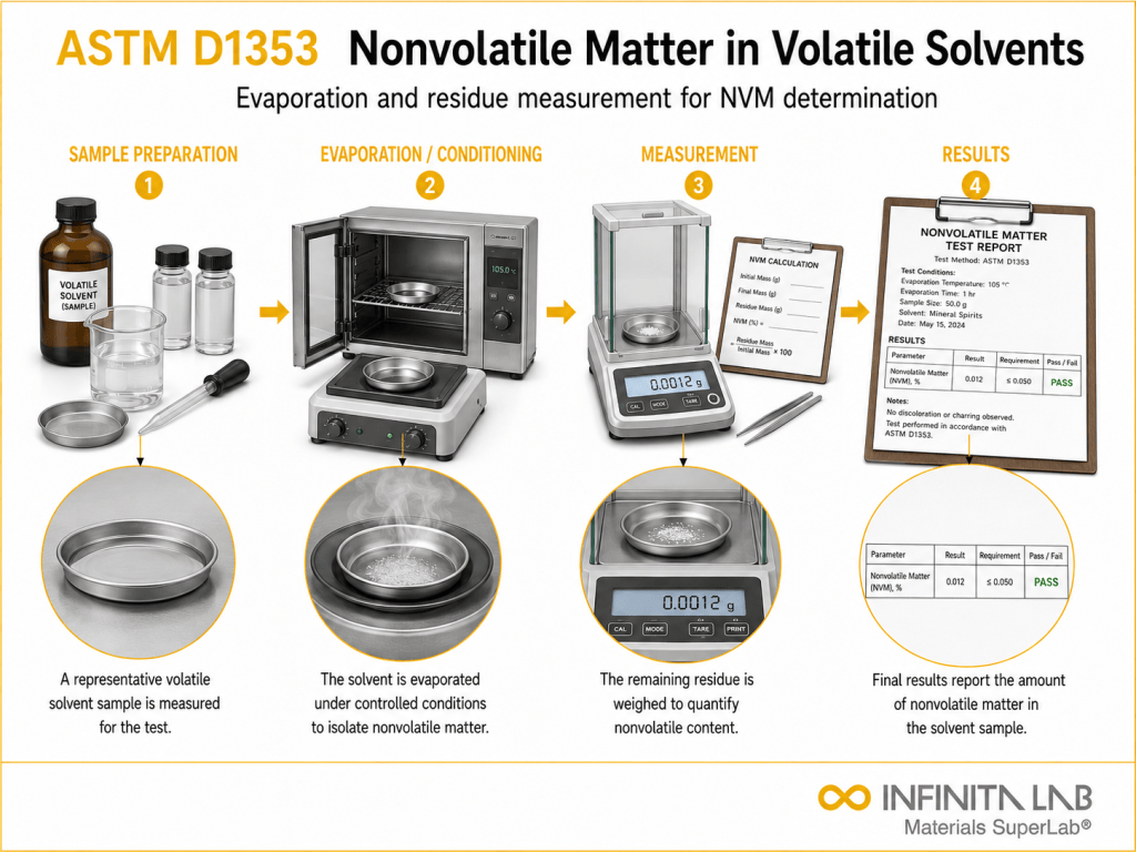 Volatile Content Test Nonvolatile Matter in Volatile Solvents Guide | ASTM D1353 Method