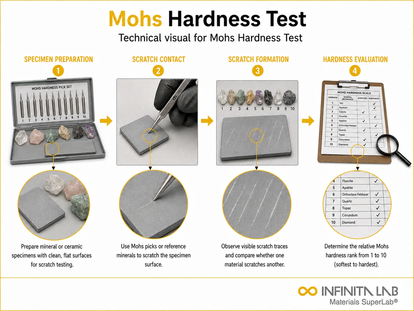 Mohs Hardness Test
