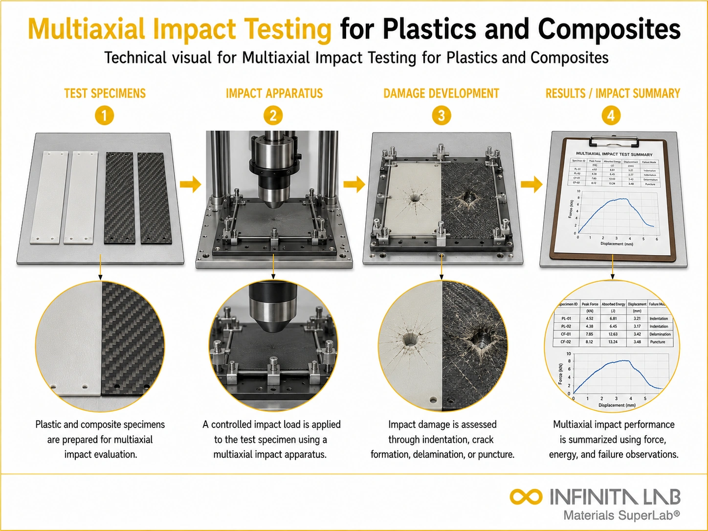 Multiaxial Impact Testing for Plastics & Composites