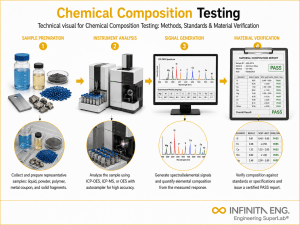 Materialbcomposition Analysis Testing Chemical Composition Testing | OES, XRF & ICP | Infinita Lab