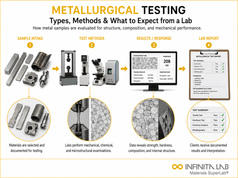 Metallurgical Testing Guide | Methods & ASTM Standards | Infinita Lab