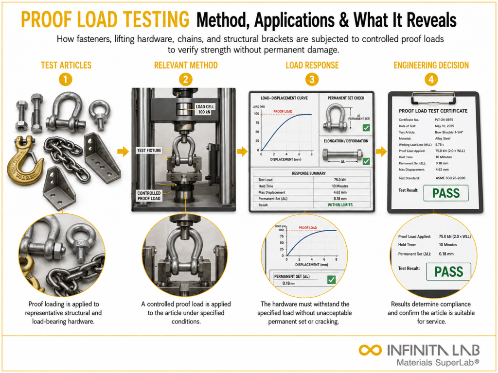 Physical Load Testing Proof Load Testing Guide | Method, Standards & Applications