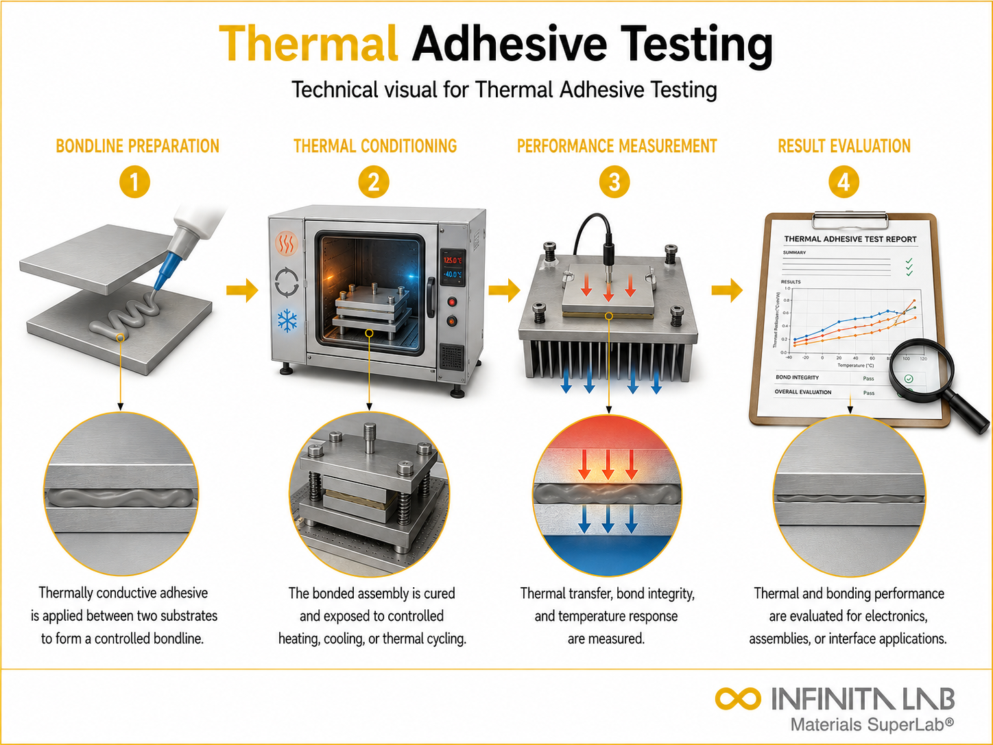 Thermal Adhesive Testing