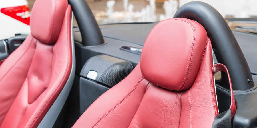 Laboratory testing of thermal conductivity in EV seat foam.