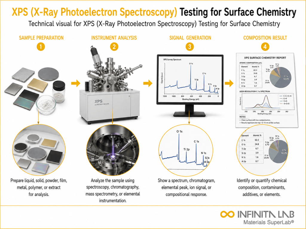 XPS Testing Services | X-Ray Photoelectron Spectroscopy Surface ...