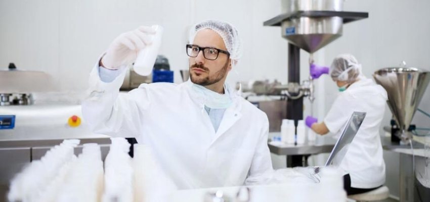 PET and polyester film specimens side by side for comparative tensile and optical property testing