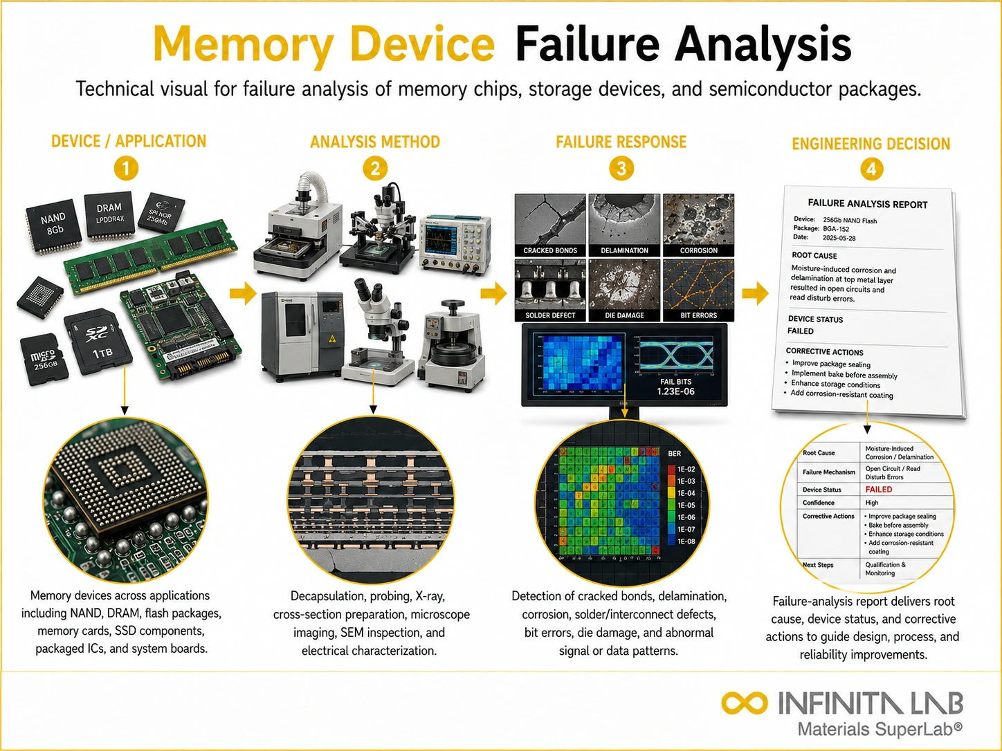 Memory Device Failure Analysis
